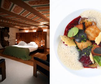 Übernachtung mit Abendessen im Widder Restaurant